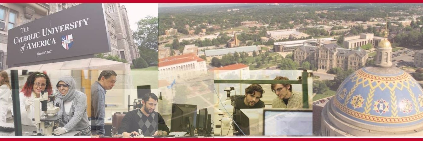 CatholicU Engineering banner