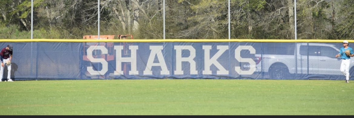 Sharks Baseball banner