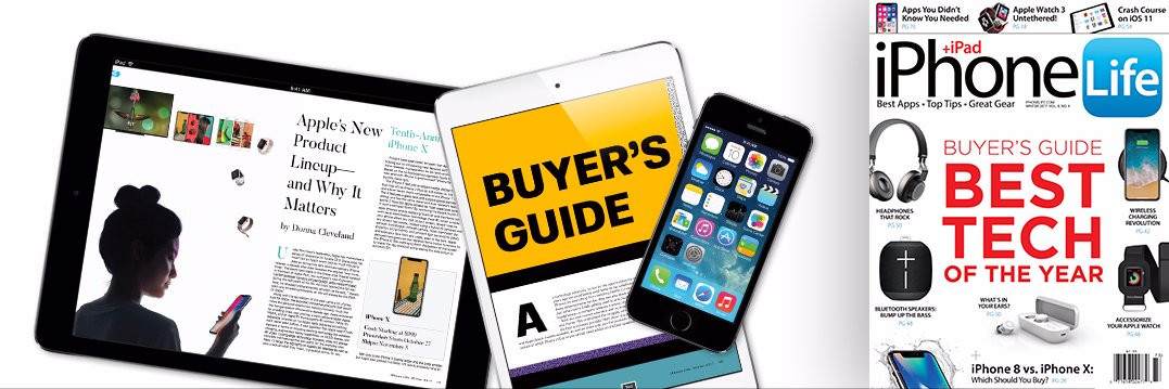 iPhone Life magazine banner