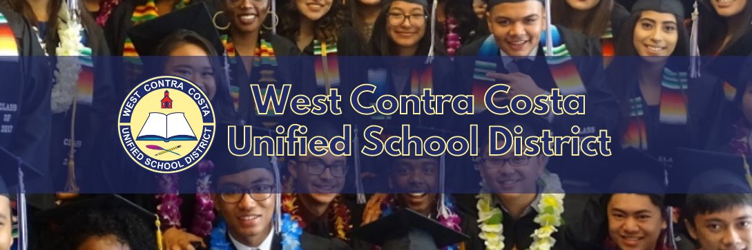 West Contra Costa Unified School District banner