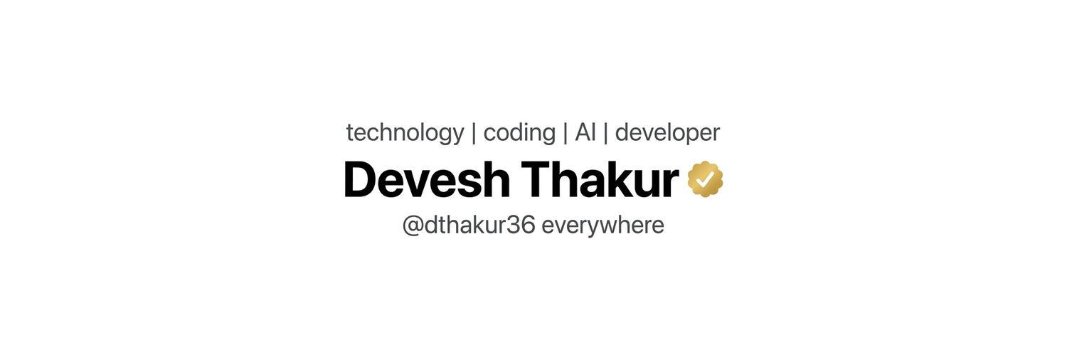 Devesh Thakur banner
