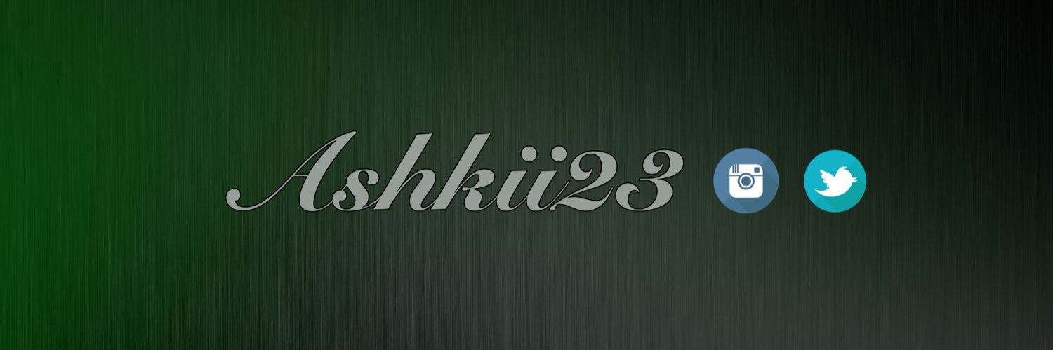 Ashkii23's profile banner image