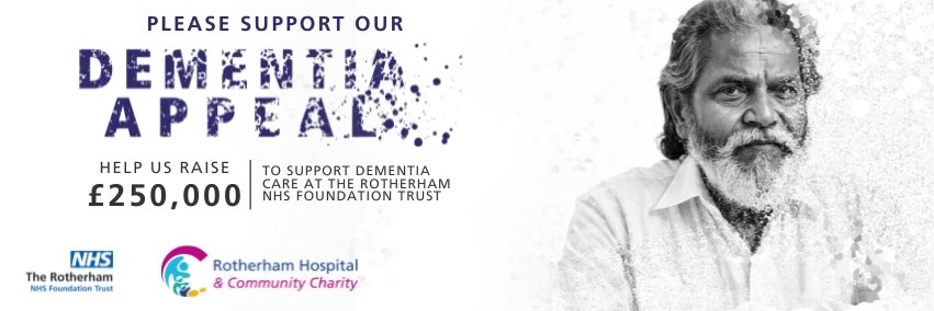 Rotherham Hospital & Community Charity banner