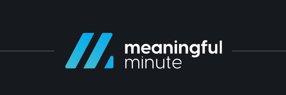Meaningful Minute banner