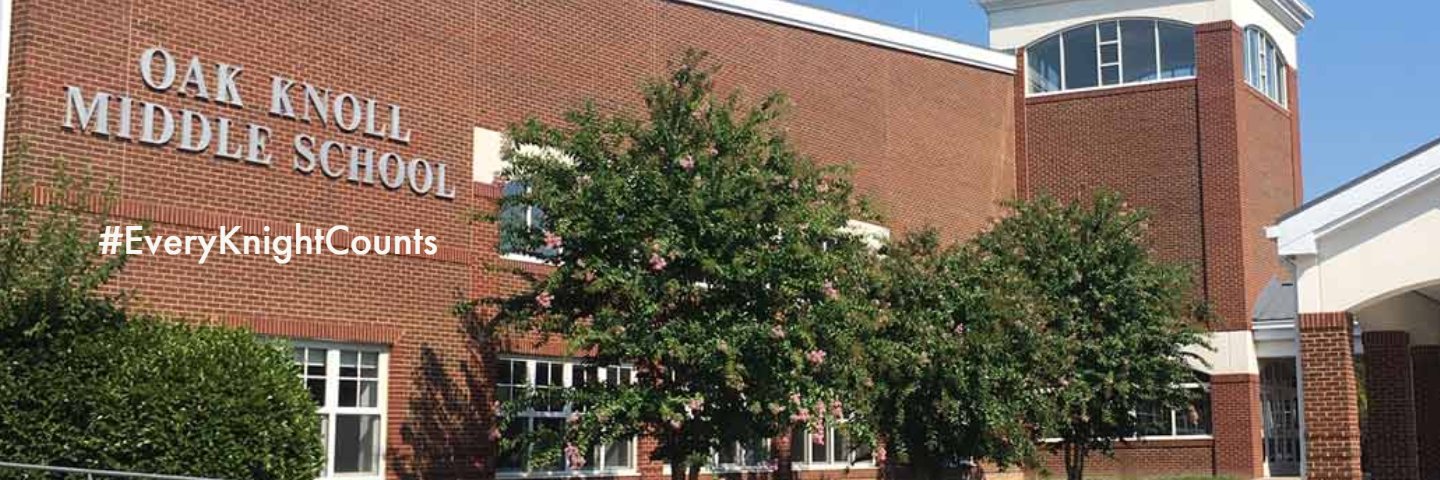 Oak Knoll Middle School banner