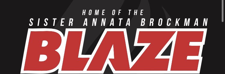 Sister Annata Brockman School banner