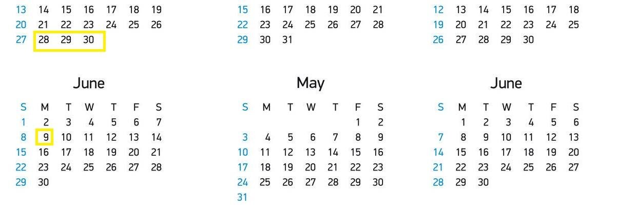 De congreskalender banner