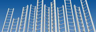 Up a Ladder Guy. banner