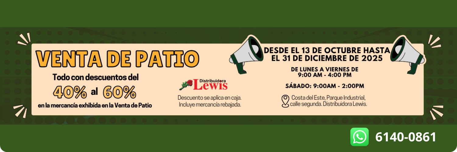 DistribuidoraLewis banner