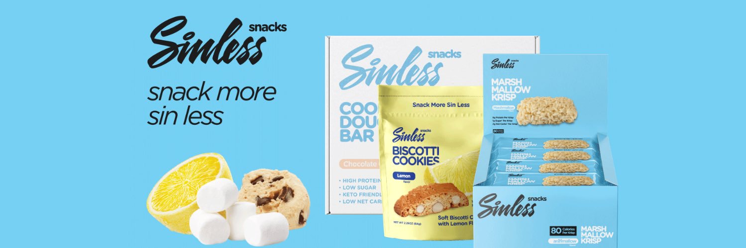 Sinless Snacks banner