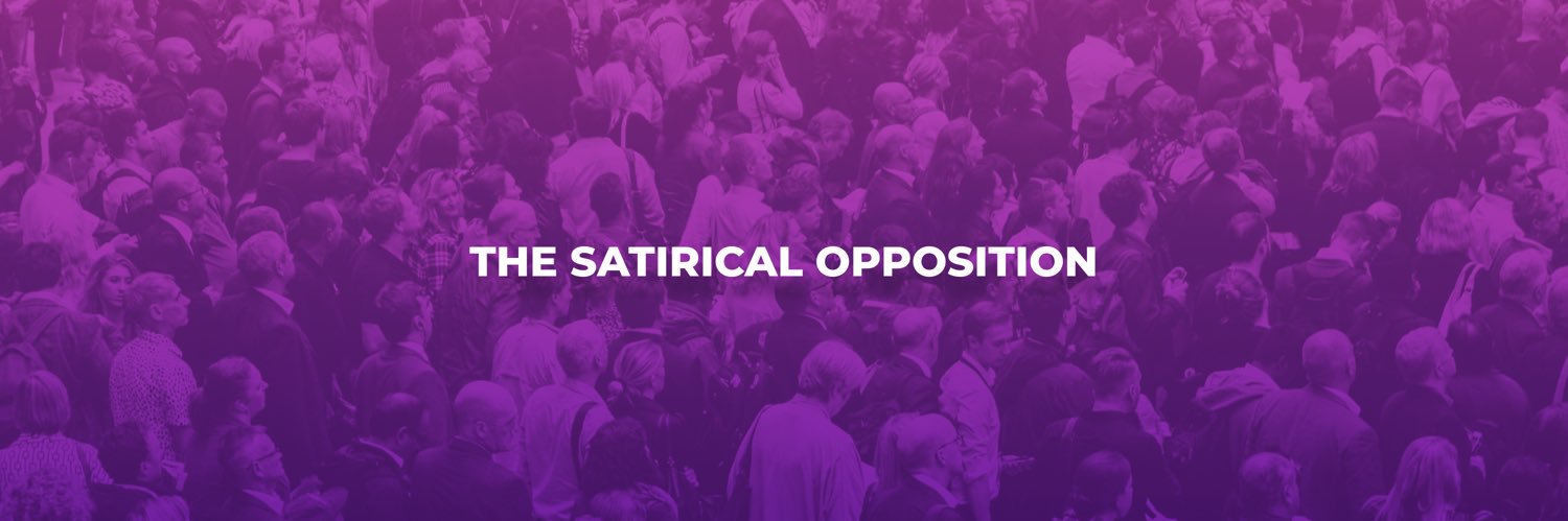 The Satire Party 🎭 banner