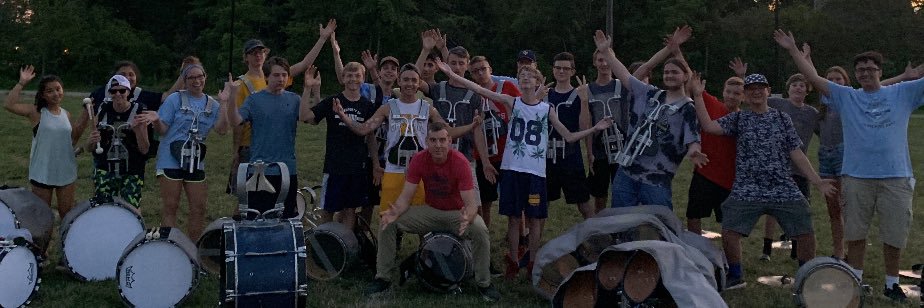 OFHS Drumline banner