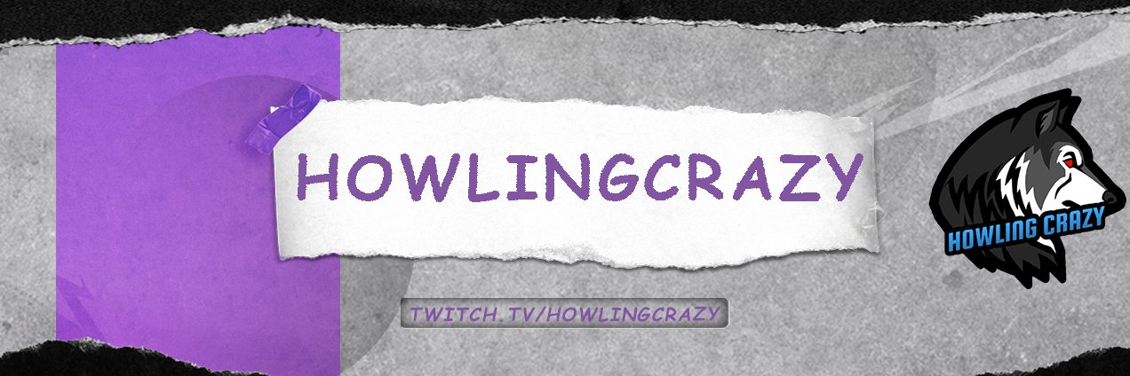 🐺Howling Crazy🐺 banner