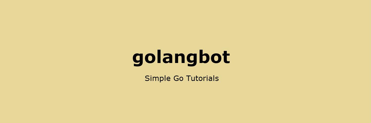 Golangbot profile