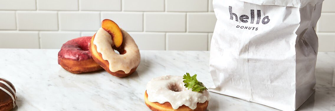 Hello Donuts + Coffee banner
