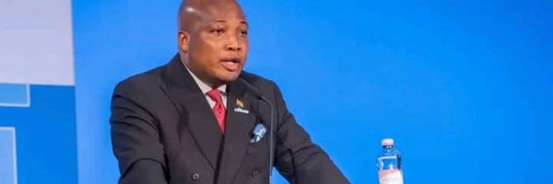 Sam Okudzeto Ablakwa's banner