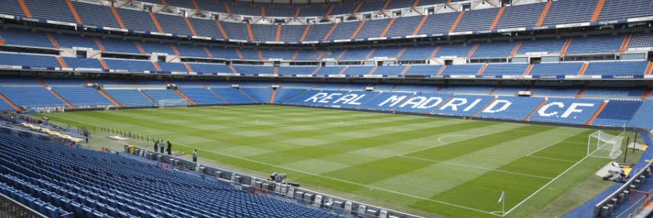 Real Madrid C. F. banner