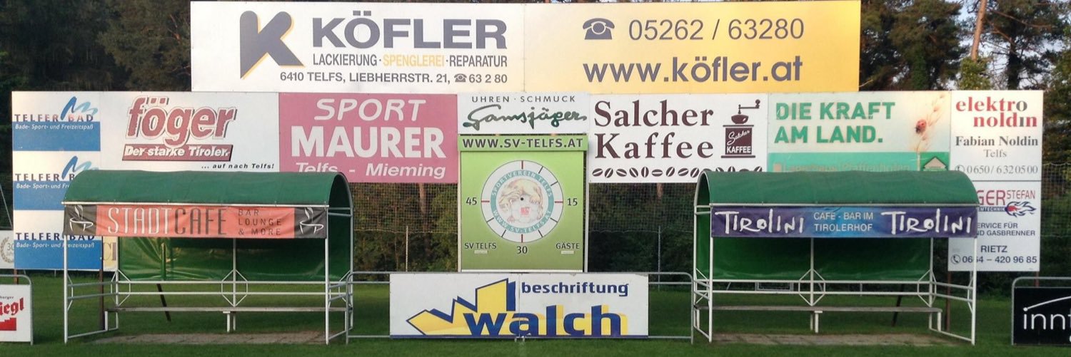 SV Telfs banner