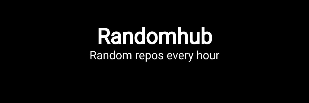 Randomhub banner