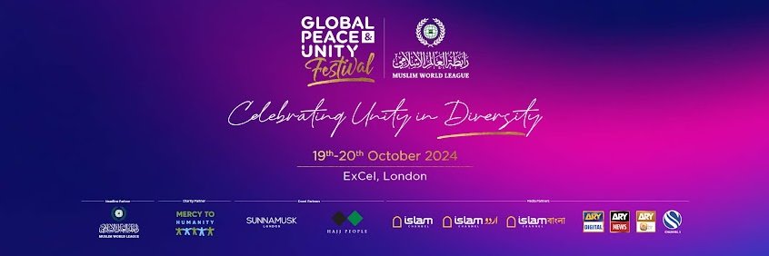 Global Peace & Unity Festival banner