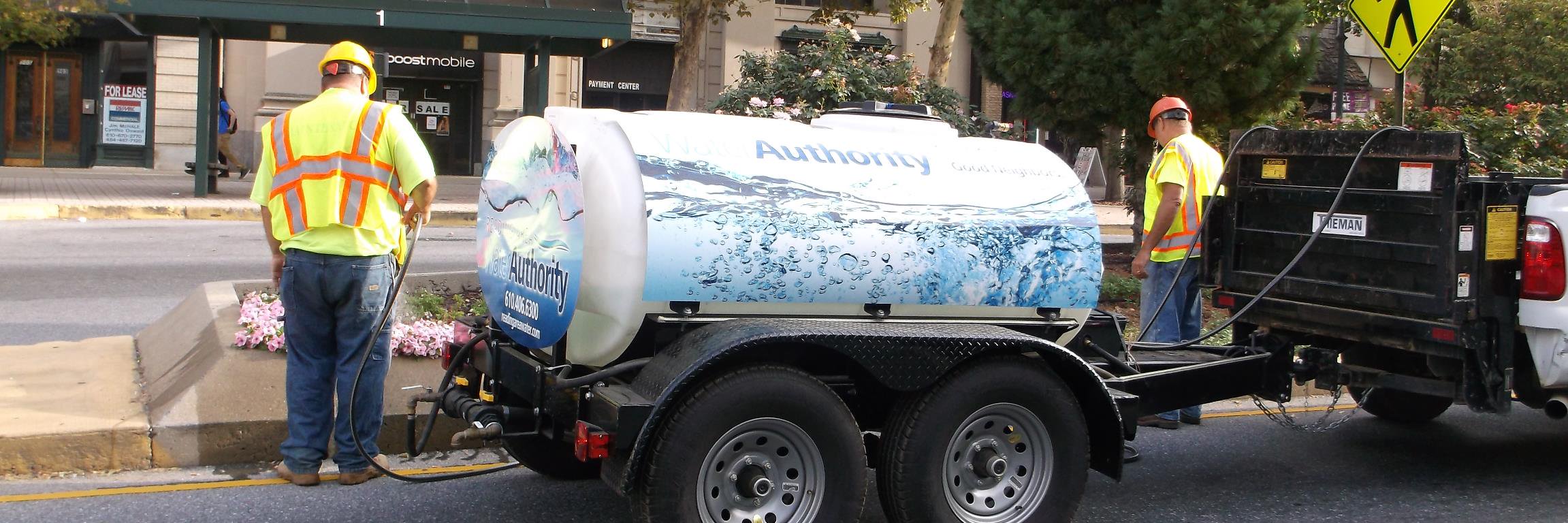 Reading Area Water banner