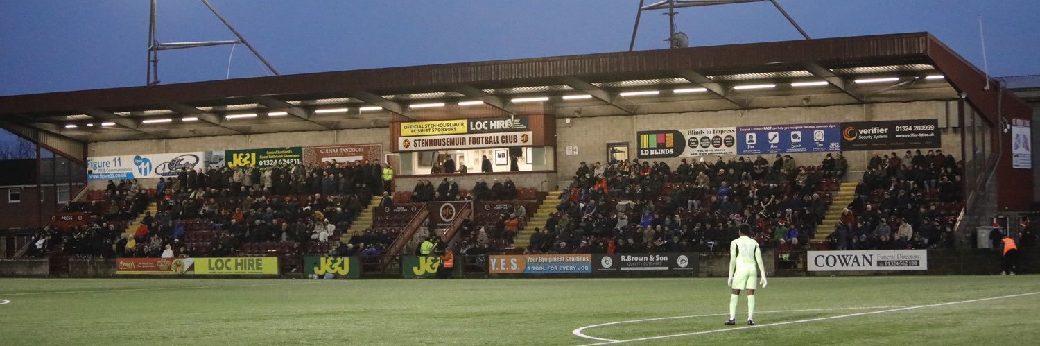 Stenhousemuir FC's banner