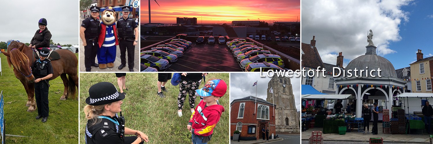 Lowestoft Police banner