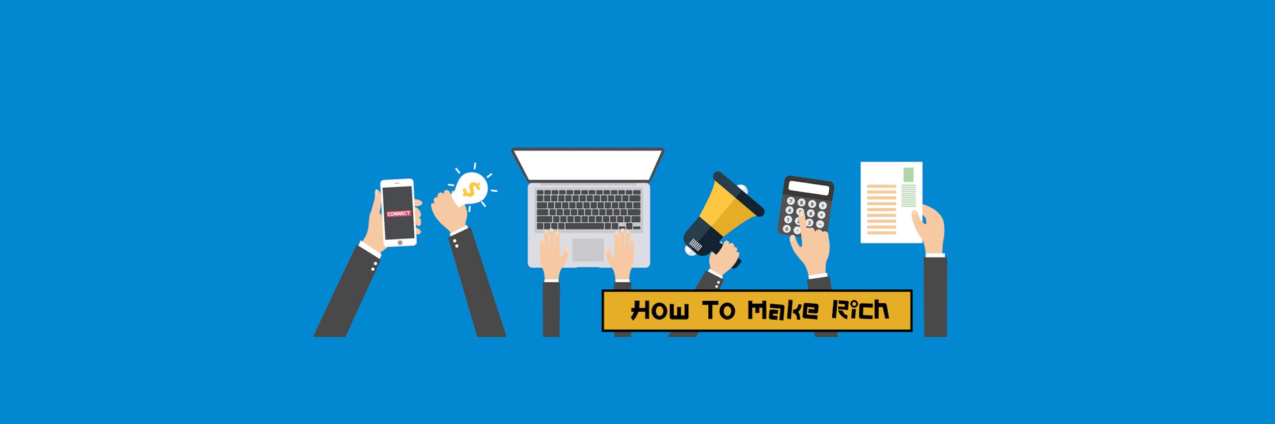 how2makerich's profile banner image