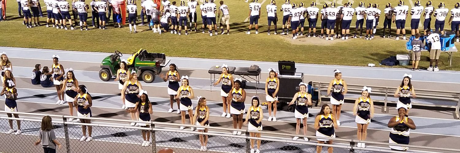 JDH Cheer banner