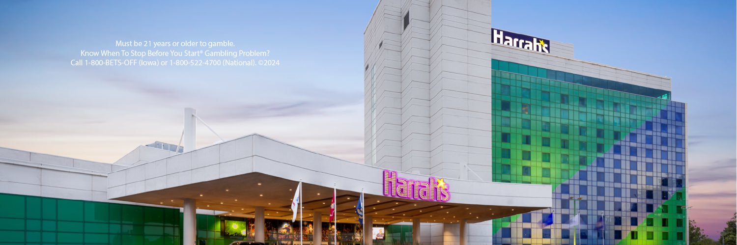 Harrah's Iowa banner