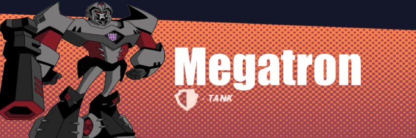 Megatron for Multiversus banner