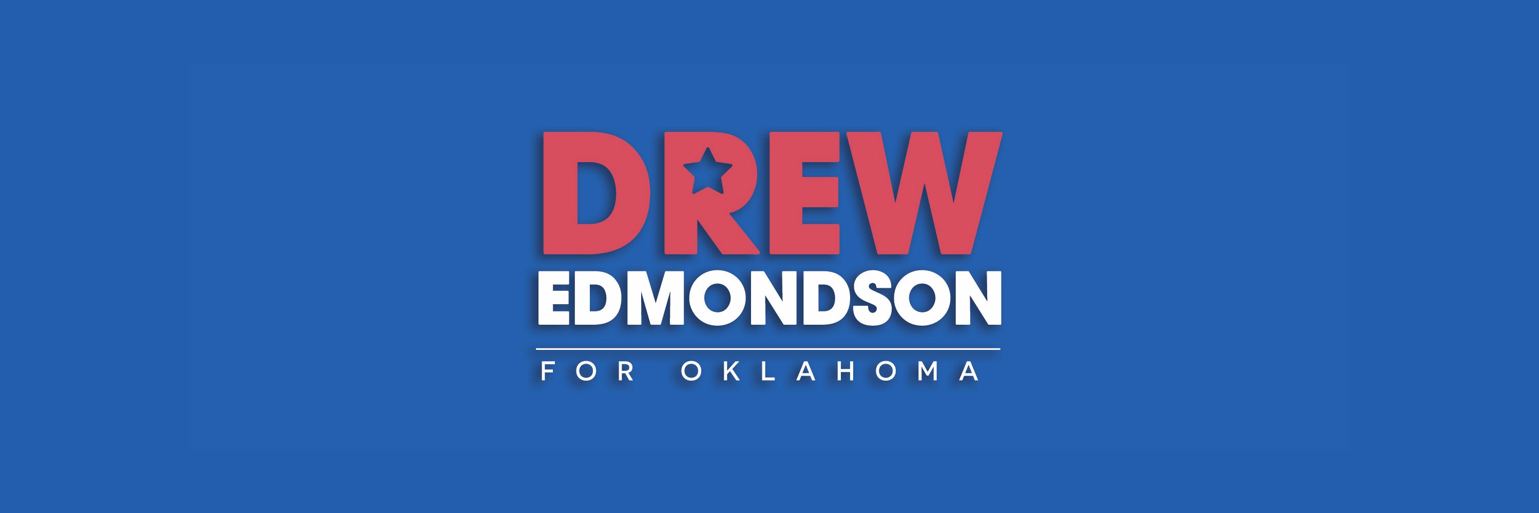 Drew Edmondson banner