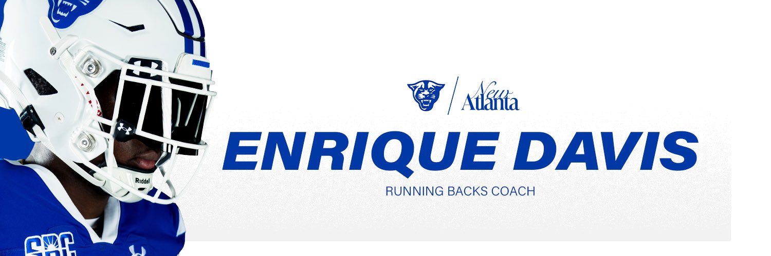 Coach Enrique Davis's banner