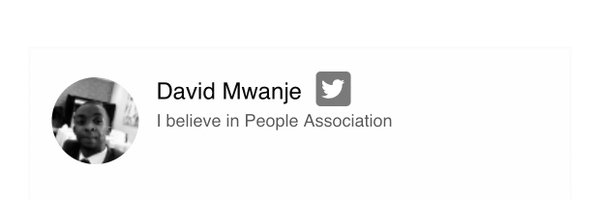 David Mwanje Profile Banner