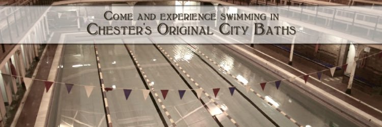 Chester City Baths banner