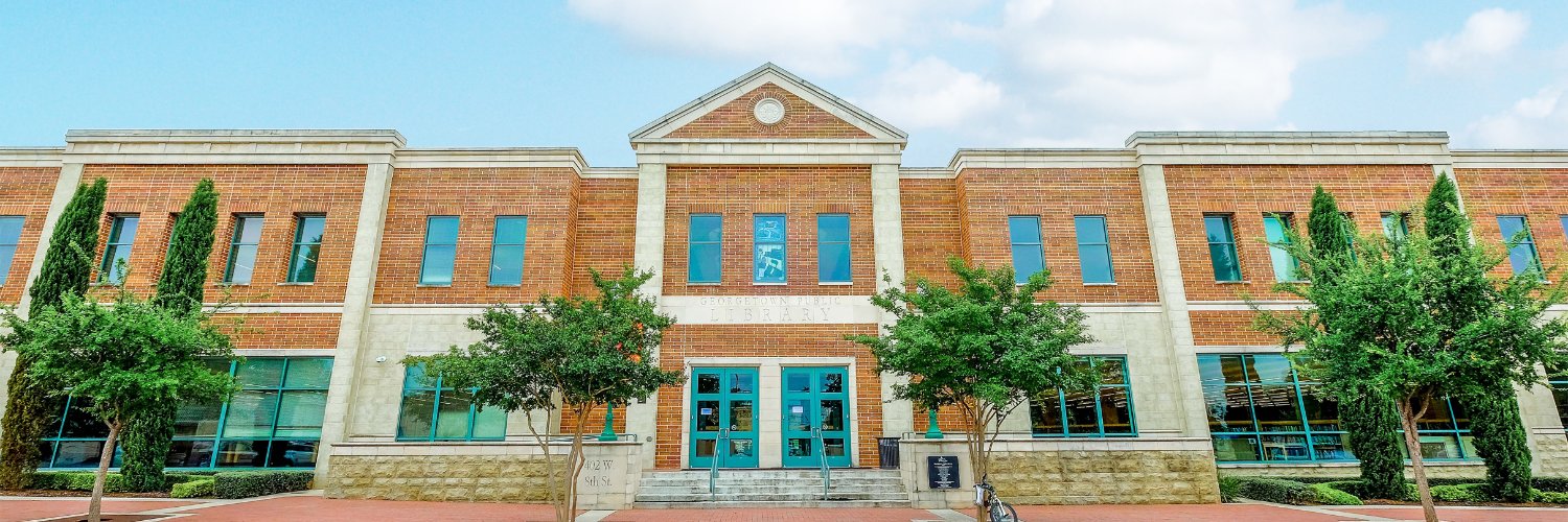 Georgetown Library banner