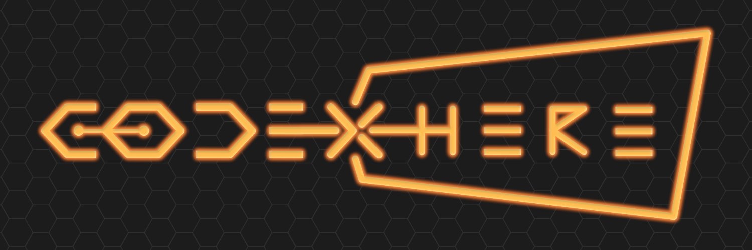 ℂ𝕠𝕕𝕖𝕩, ℍ𝕖𝕣𝕖 banner