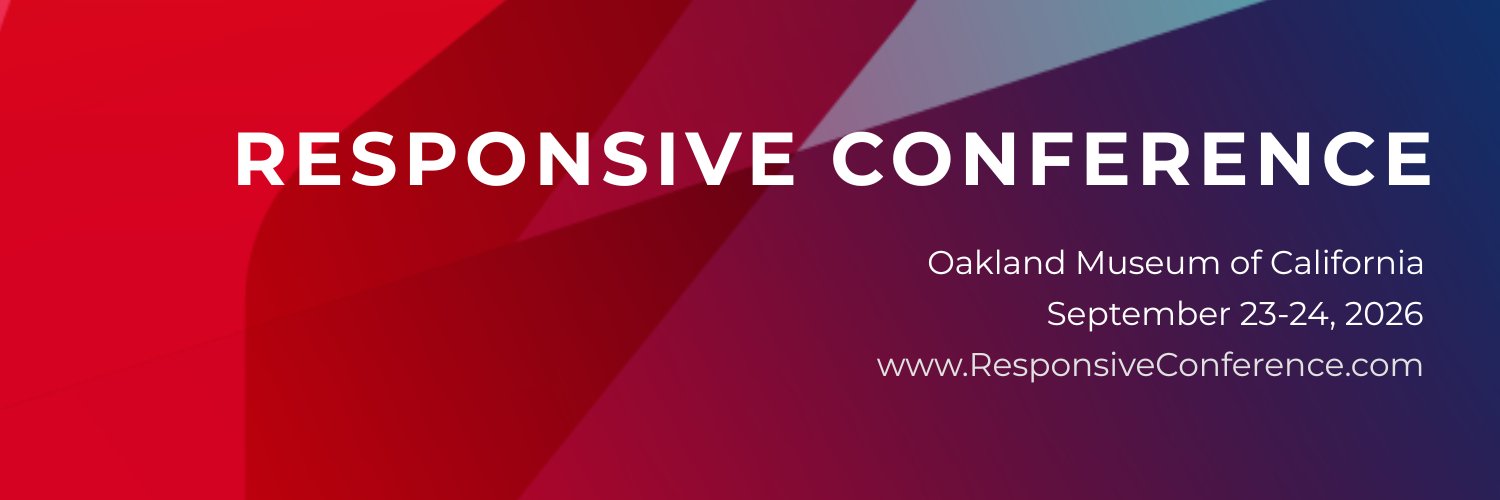 Responsive Conference banner