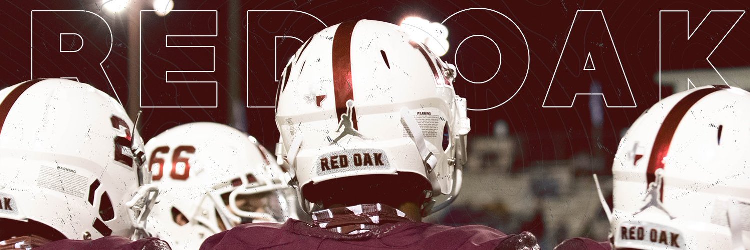 Red Oak Hawks Football Profile Banner