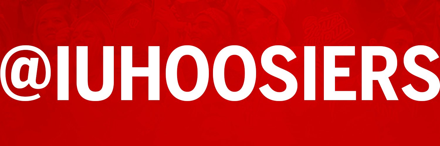 Follow @IUHoosiers banner