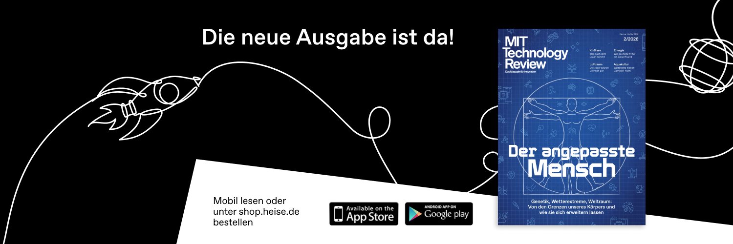 MIT Technology Review DE banner