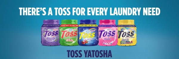 Toss Detergent Profile Banner