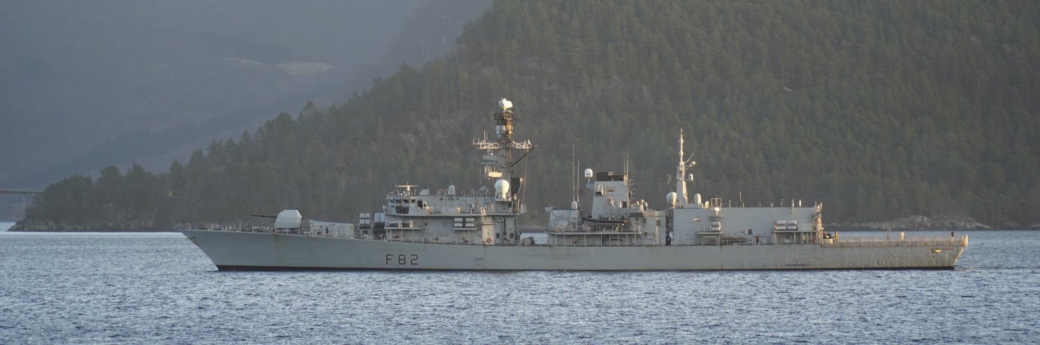 HMS Somerset's banner
