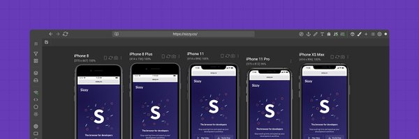 sizzyapp Profile Banner