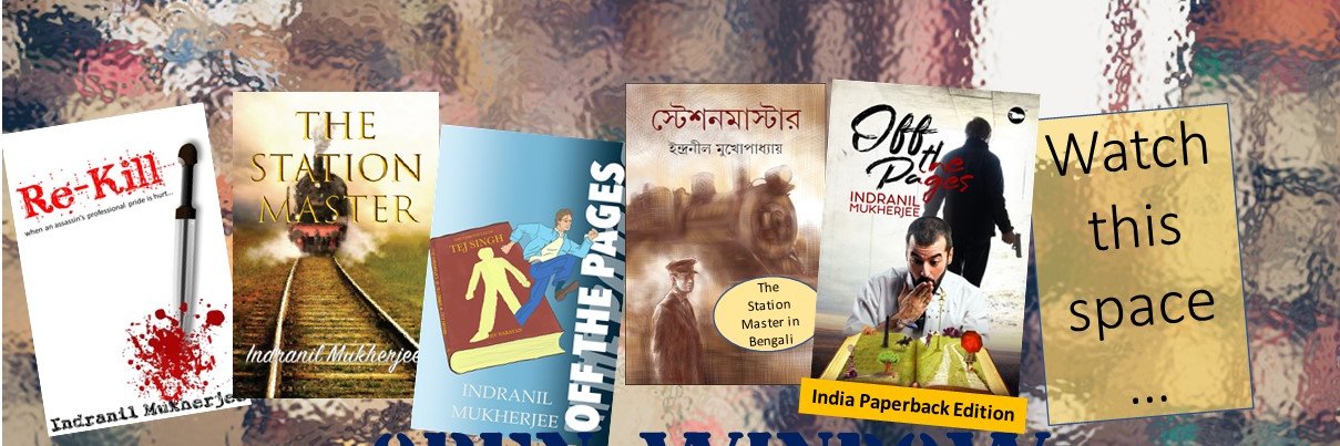 Indranil Mukherjee, Author banner