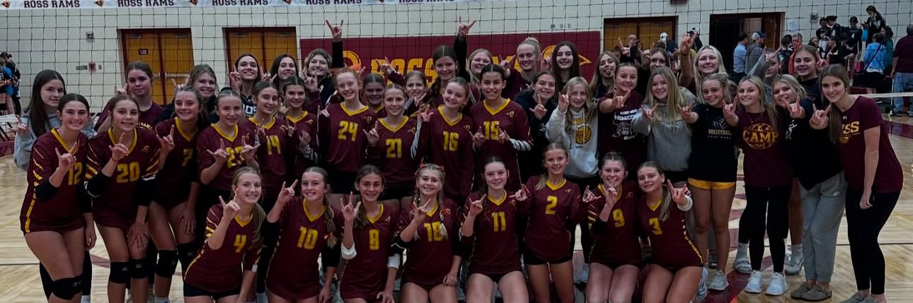Ross Volleyball banner