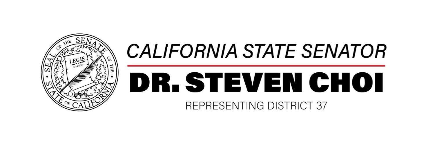 Senator Steven Choi, Ph.D.'s banner