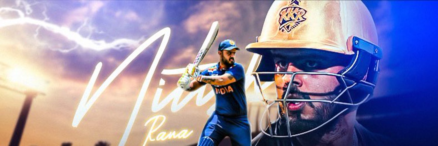 Nitish Rana Profile Banner