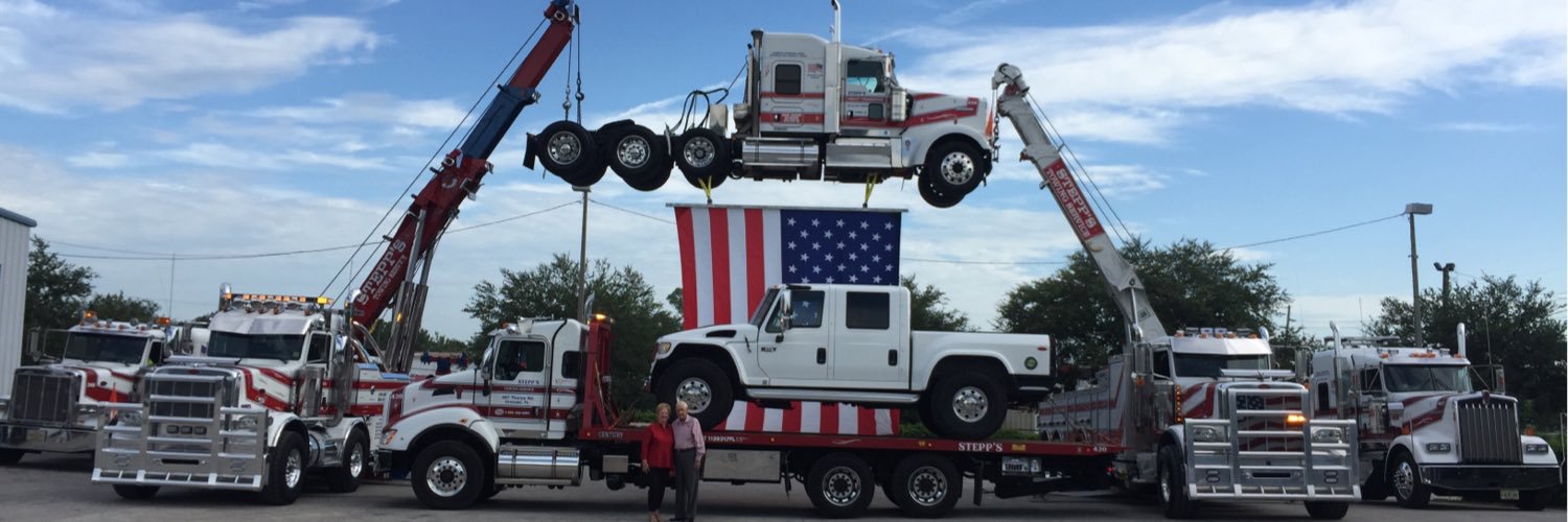 Stepp's Towing & Heavy Transport banner