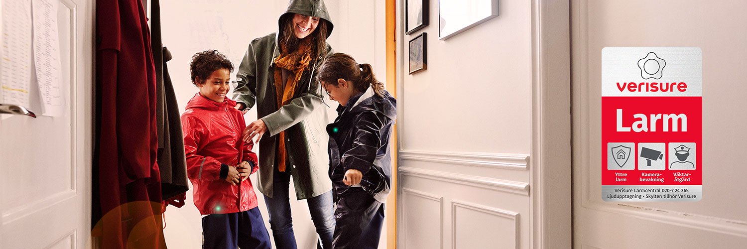 Verisure Sverige banner